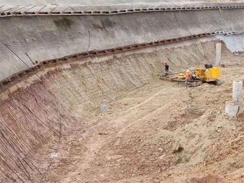 通河基坑边坡加固